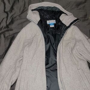 Colombia Light Wool Hooded Jacket XS